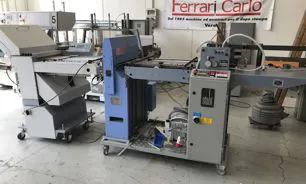 8035 cordonatrice Baciottini pit-stop high speed + mettifoglio Stahl
