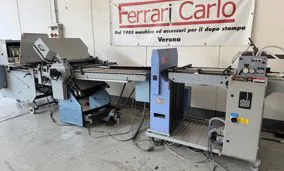 8035 cordonatrice Baciottini pit-stop high speed + mettifoglio Stahl